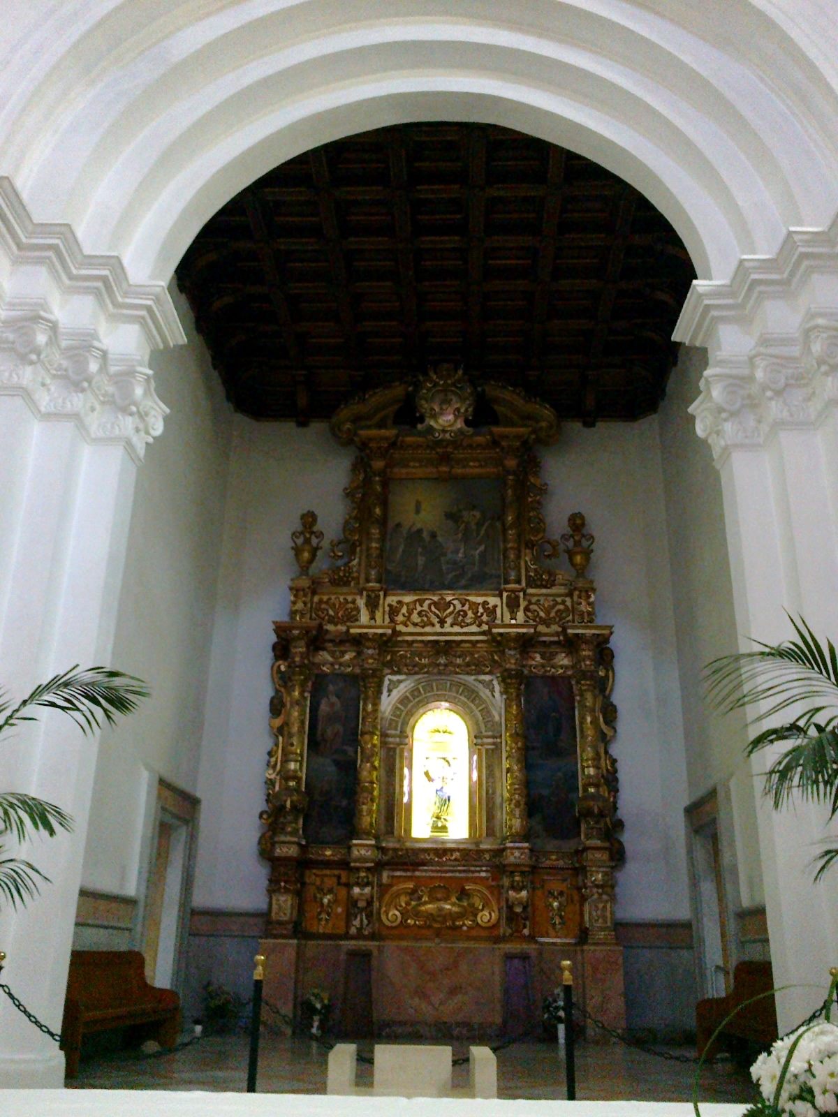 Minorque Monte Toro Place Eglise Choeur - panoramio