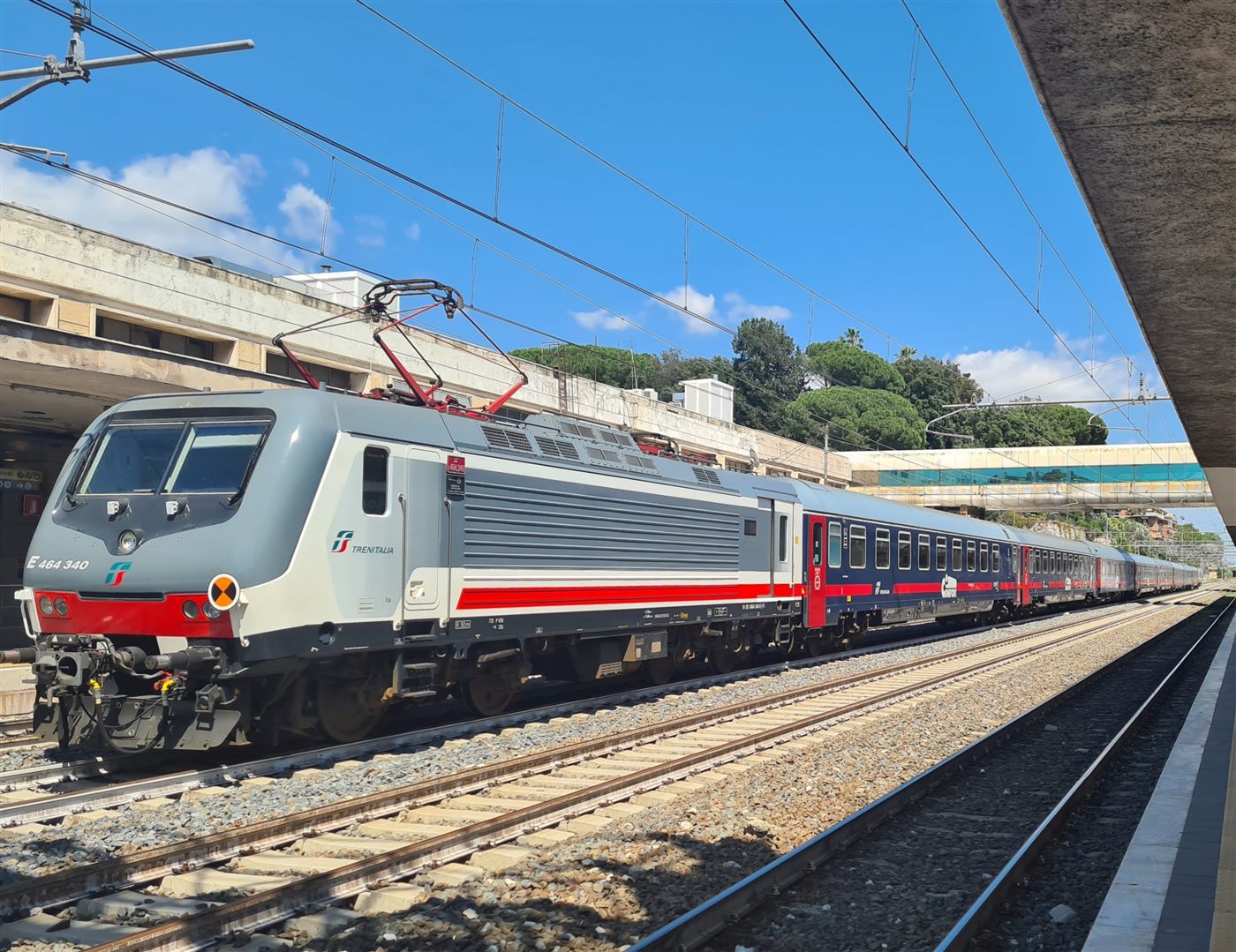 E.464.340 corsa prova Roma Ostiense