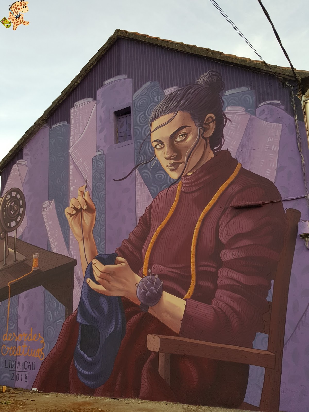 Ruta por los murales de Ordes – A Coruña